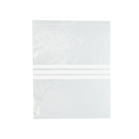 Image SACS 3 FRANGES AUTO-FERMETURE  92 G/M2 50µ 33x40 CM TRANSPARENT LDPE (500 UNITÉ) #1