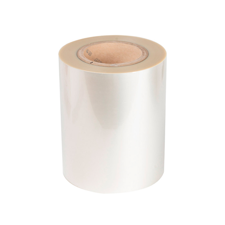 Image FILM POUR THERMO FIXER  37,2G/M2 - 28µ 0,19x600 M TRANSPARENT PET (1 UNITÉ) #1