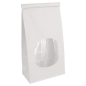 SACS SOS AUTO-FERMETURE AVEC FENÊTRE 1800 GR 60 G/M2 + 25µ OPP 12+6,5x24,6 CM BLANC CELLULOSE (500 UNITÉ) Image SACS SOS AUTO-FERMETURE AVEC FENÊTRE 1800 GR 60 G/M2 + 25µ OPP 12+6,5x24,6 CM BLANC CELLULOSE (500 UNITÉ) #1