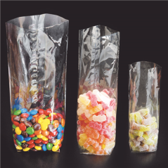 SACHETS NEUTRES  32,5 G/M2 23µ 5,5x24 CM TRANSPARENT CELOFAN (1000 UNITÉ)