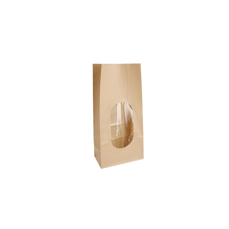 SACS SOS AVEC FENÊTRE 2300 GR 60 G/M2 + 25µ OPP 13+8x23,5 CM NATUREL KRAFT (500 UNITÉ) SACS SOS AVEC FENÊTRE 2300 GR 60 G/M2 + 25µ OPP 13+8x23,5 CM NATUREL KRAFT (500 UNITÉ)