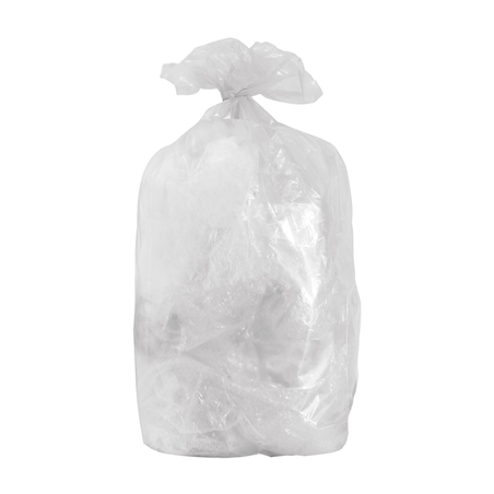 Image 10 U. SACS POUBELLE 180 L 80µ 97x120 CM TRANSPARENT LDPE (1 UNITÉ) #1