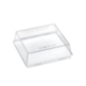Couvercle PP pour assiette Quartz PP 130x130 mm DP42159