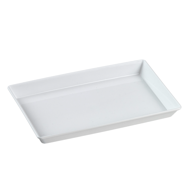 Assiette Quartz PP blanc 160x100 mm Assiette Quartz PP blanc 160x100 mm