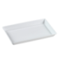 Assiette Quartz PP blanc 160x100 mm DP42120