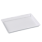 Assiette Quartz PP blanc 185x130 mm DP42110