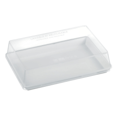 Assiette Quartz PP blanc 185x130 mm