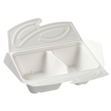 Barquette Quantum fermeture croisée 375+490 ml