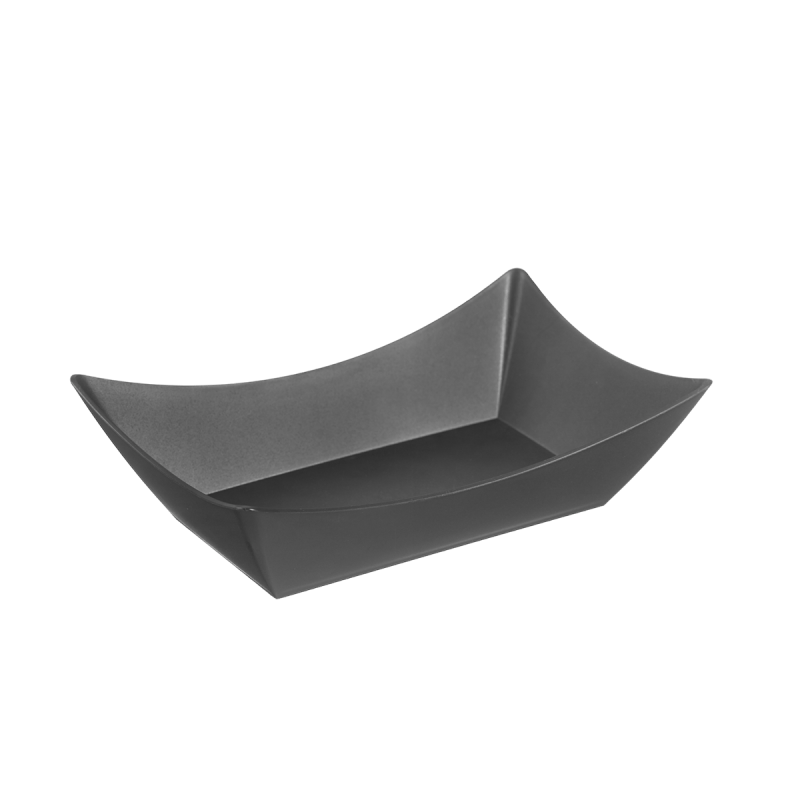 Barquette Snacking LOOP PP noir 500 ml