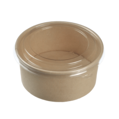 Couvercle PET Ø130 mm pour saladier 360 ml