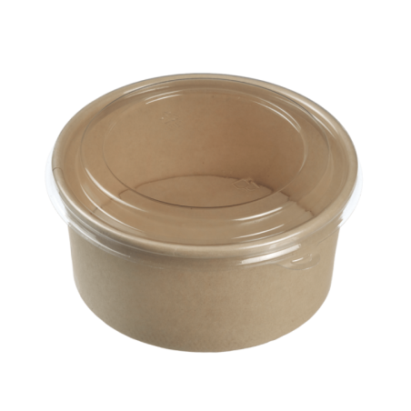 Couvercle PET Ø130 mm pour saladier 360 ml