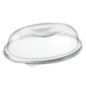 Couvercle RPET pour assiette Galaxie PP 117x72 mm VA91028