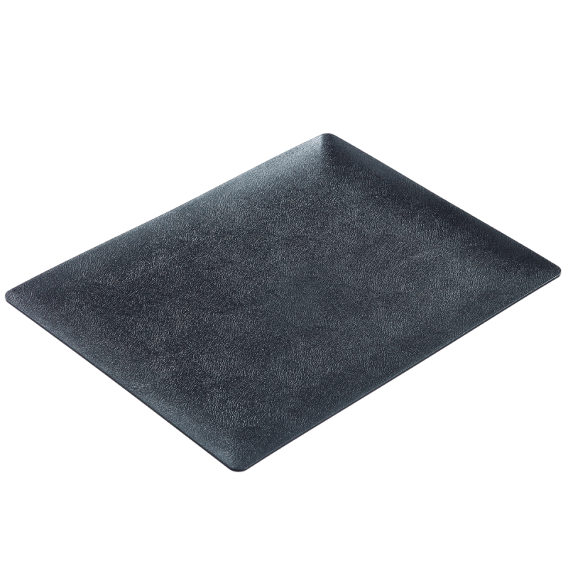 Plateau Fluid' PP noir téxturé 390x290 mm Plateau Fluid' PP noir téxturé 390x290 mm