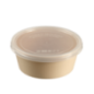Saladier LOOP avec couvercle PP beige clair 750 ml DP10417