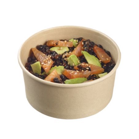 Saladier rond fibre de bambou 360 ml