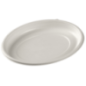 Assiette Galaxie ovale pulpe de canne 220x160x22 mm VF44011