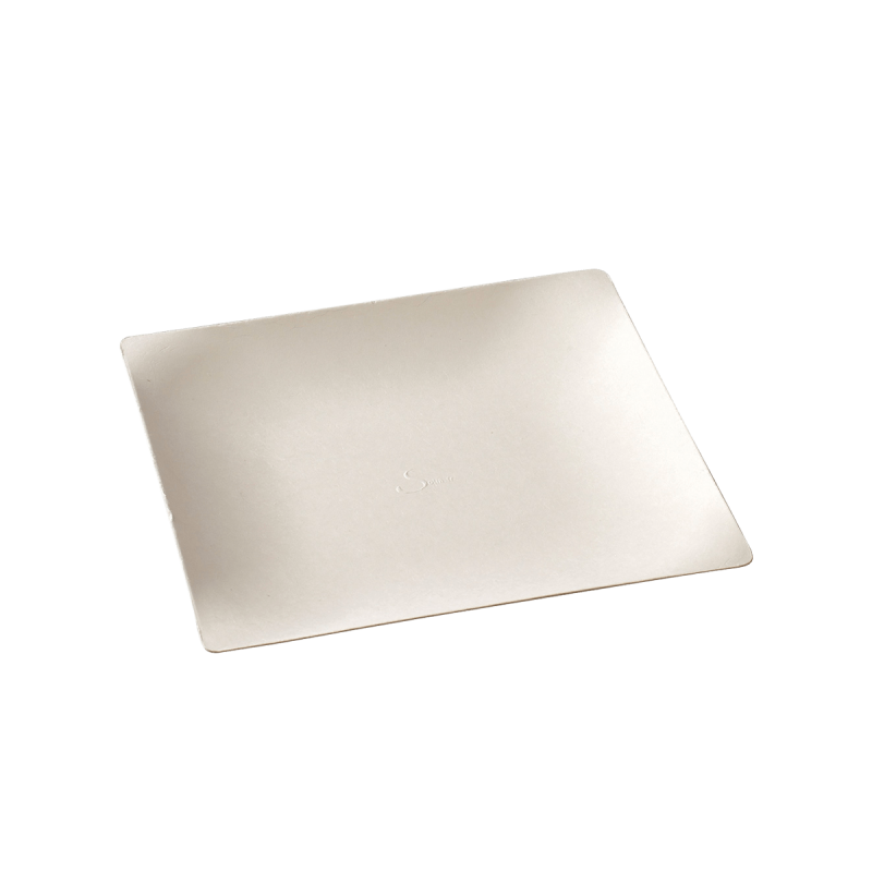 Assiette Imagine pulpe de canne 110x110 mm Assiette Imagine pulpe de canne 110x110 mm