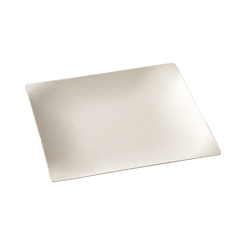 Assiette Imagine pulpe de canne 160x160 mm Assiette Imagine pulpe de canne 160x160 mm