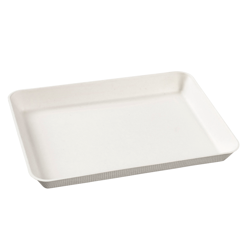 Assiette Kanopée pulpe de canne 200x150 mm Assiette Kanopée pulpe de canne 200x150 mm