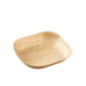 Assiette profonde Areca feuille de palmier 100x100 mm VF06040