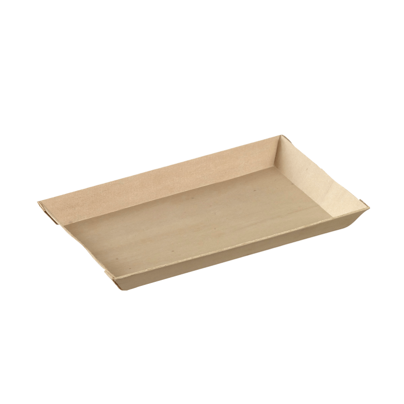 Assiette Quartz bois avec lamination 160x100 mm Assiette Quartz bois avec lamination 160x100 mm