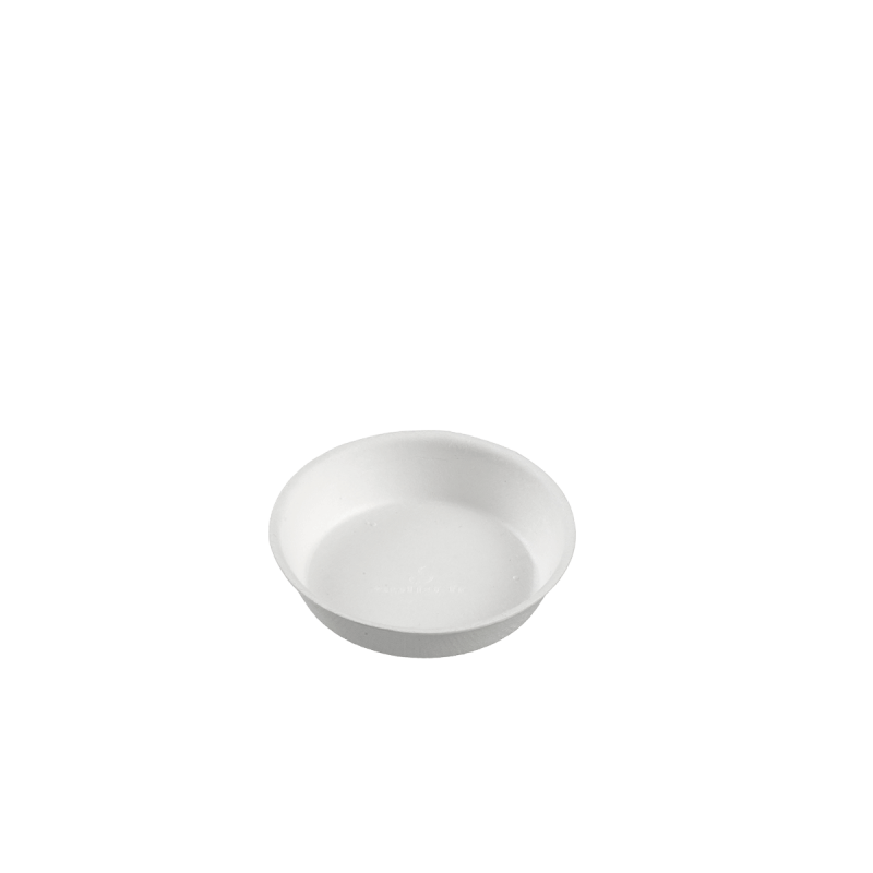 Assiette ronde Ninfea pulpe de canne Ø 65 mm Assiette ronde Ninfea pulpe de canne Ø 65 mm