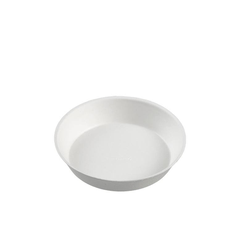 Assiette ronde Ninfea pulpe de canne Ø100 mm Assiette ronde Ninfea pulpe de canne Ø100 mm