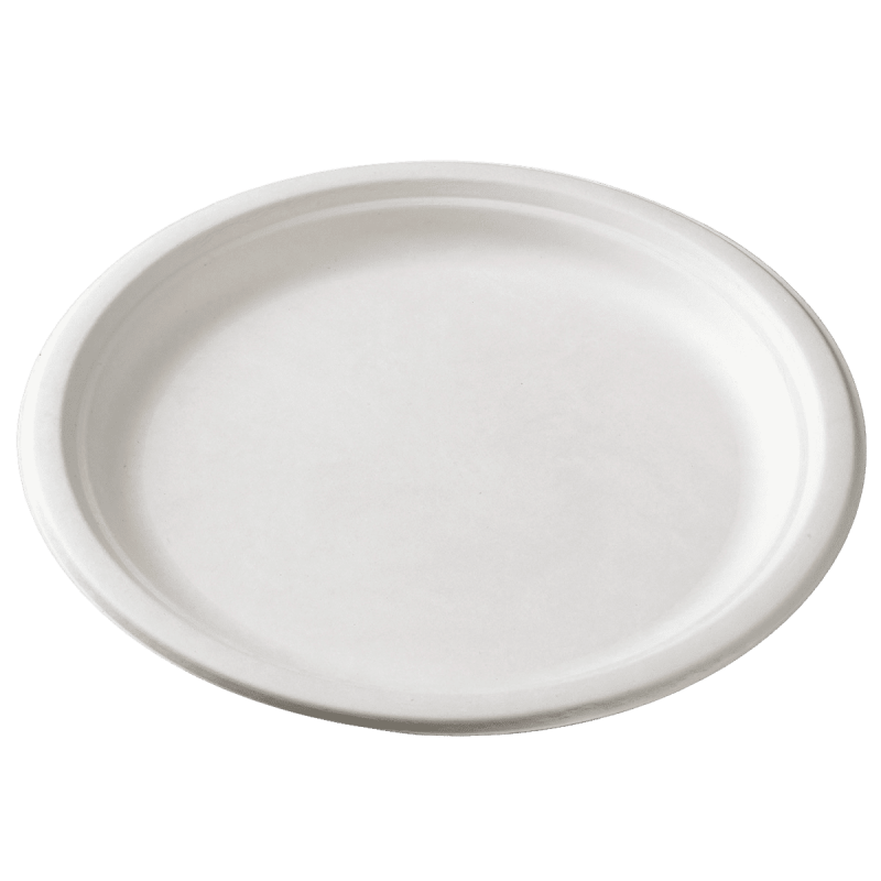 Assiette ronde pulpe de canne Ø260 mm Assiette ronde pulpe de canne Ø260 mm