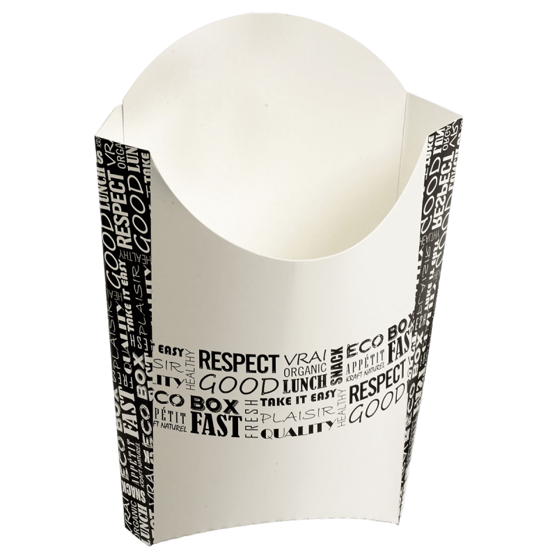 Barquette à frites District grand modèle 135x85x160 mm Barquette à frites District grand modèle 135x85x160 mm