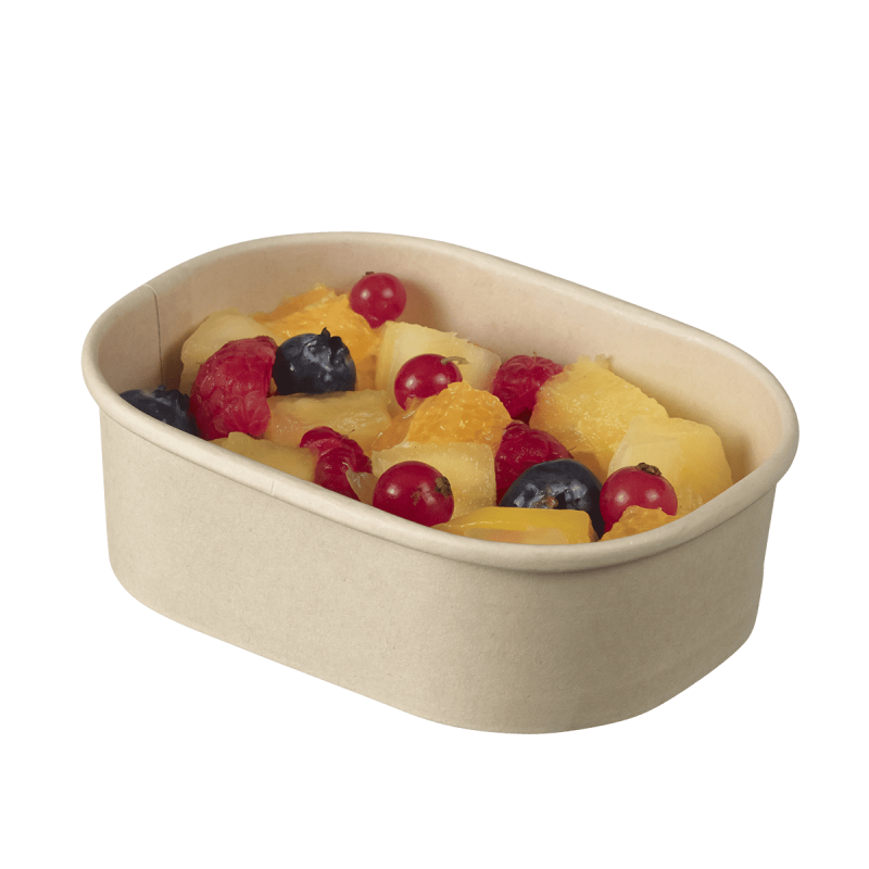 Barquette Lingot fibre de bambou 160 ml Barquette Lingot fibre de bambou 160 ml