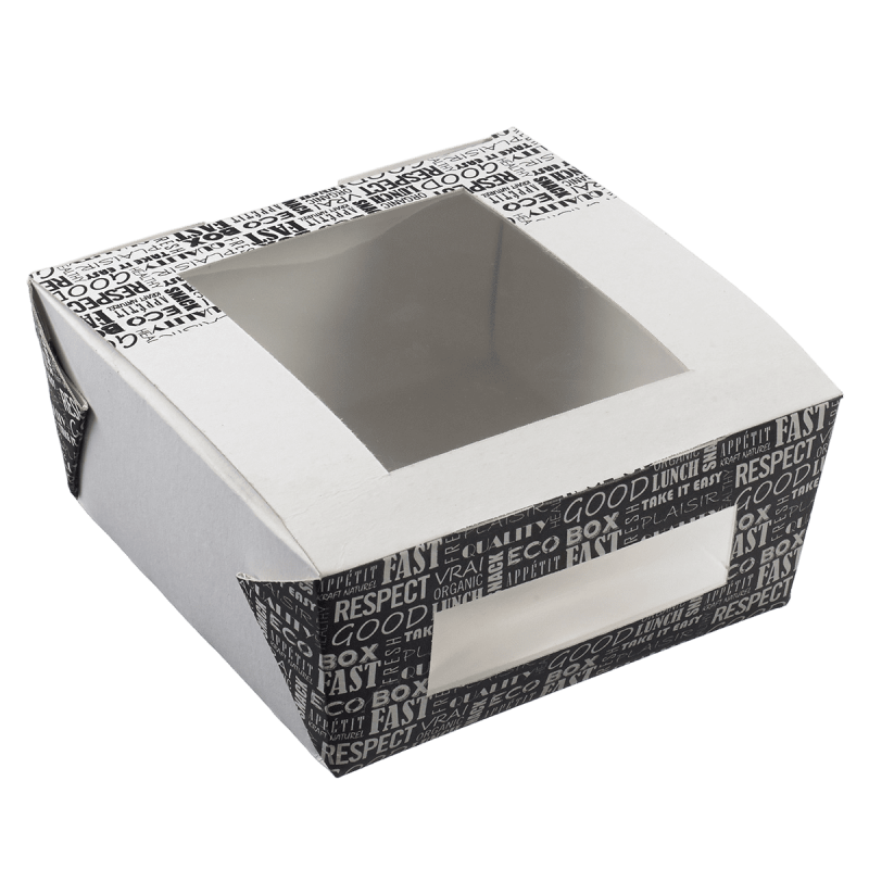 Boîte à Bagel avec fenêtre Boîte à Bagel avec fenêtre