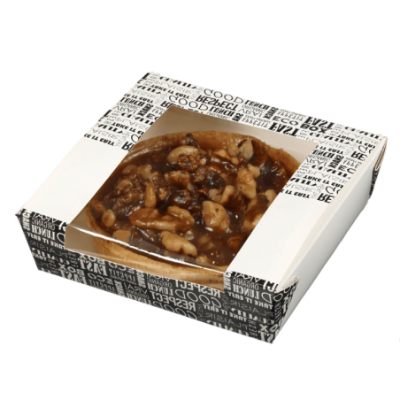 Boîte à tartelette District 140x140x40 mm