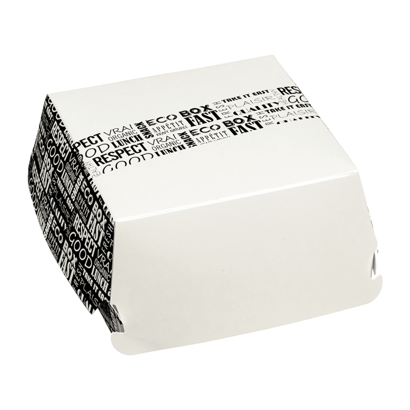 Boîte Burger District 170x170x80 mm Boîte Burger District 170x170x80 mm