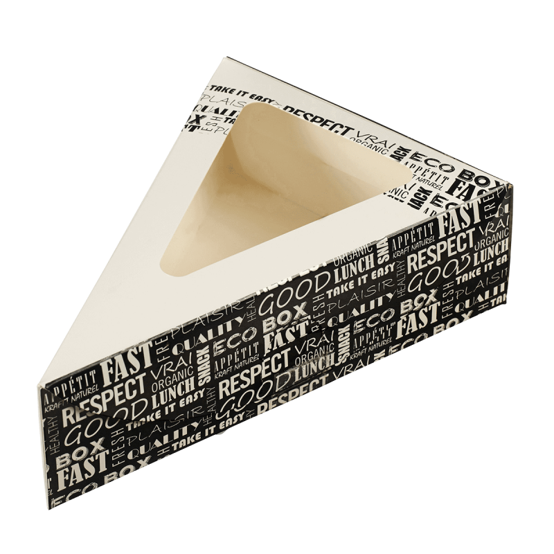 Boîte portion tarte District 155x110x45 mm Boîte portion tarte District 155x110x45 mm