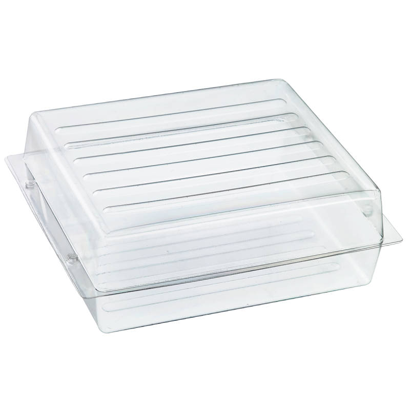 Boîte pour 70 macarons transparente