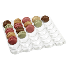 Calage 35 macarons transparent