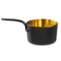Casserole Eskoffié noire/dorée 50 ml PS34302