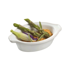 Cocotte Eskoffié céramique blanche 40 ml