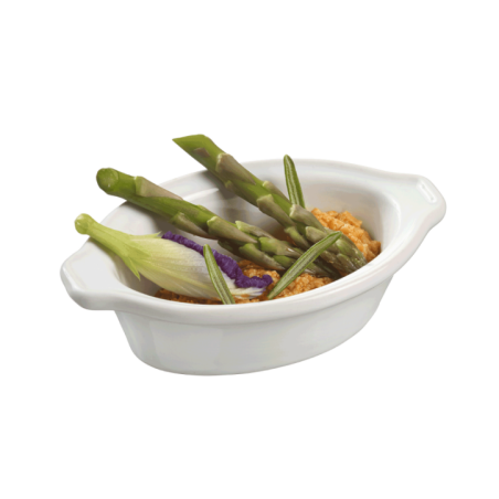 Cocotte Eskoffié céramique blanche 40 ml