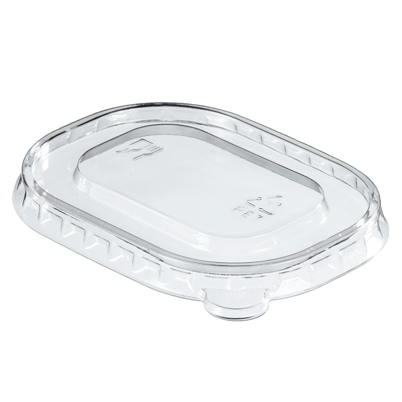 Couvercle PET pour barquettes Lingot 160 et 260 ml Couvercle PET pour barquettes Lingot 160 et 260 ml