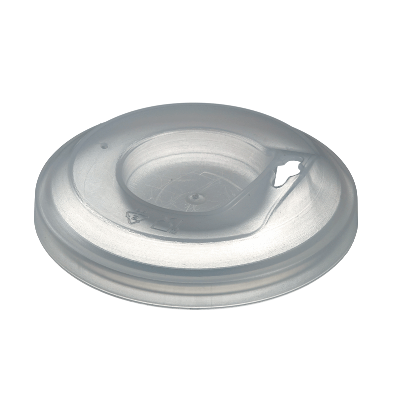 Couvercle PP givré avec buvant pour gobelets 330 ml Couvercle PP givré avec buvant pour gobelets 330 ml