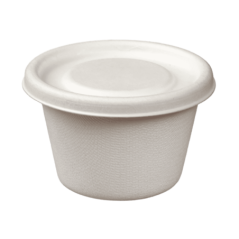 Couvercle pulpe de canne pour gobelets 140 ml