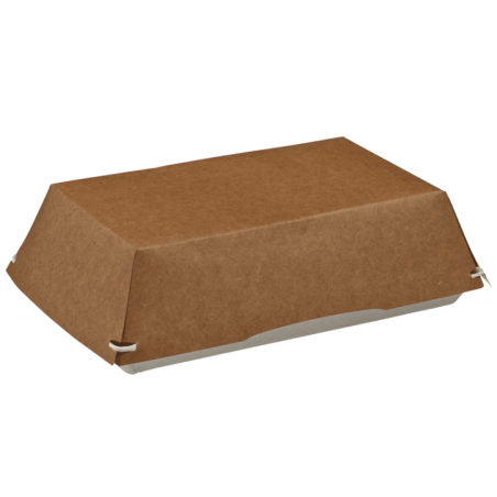 Couvercle carton pour assiettes Quartz 160x100 mm