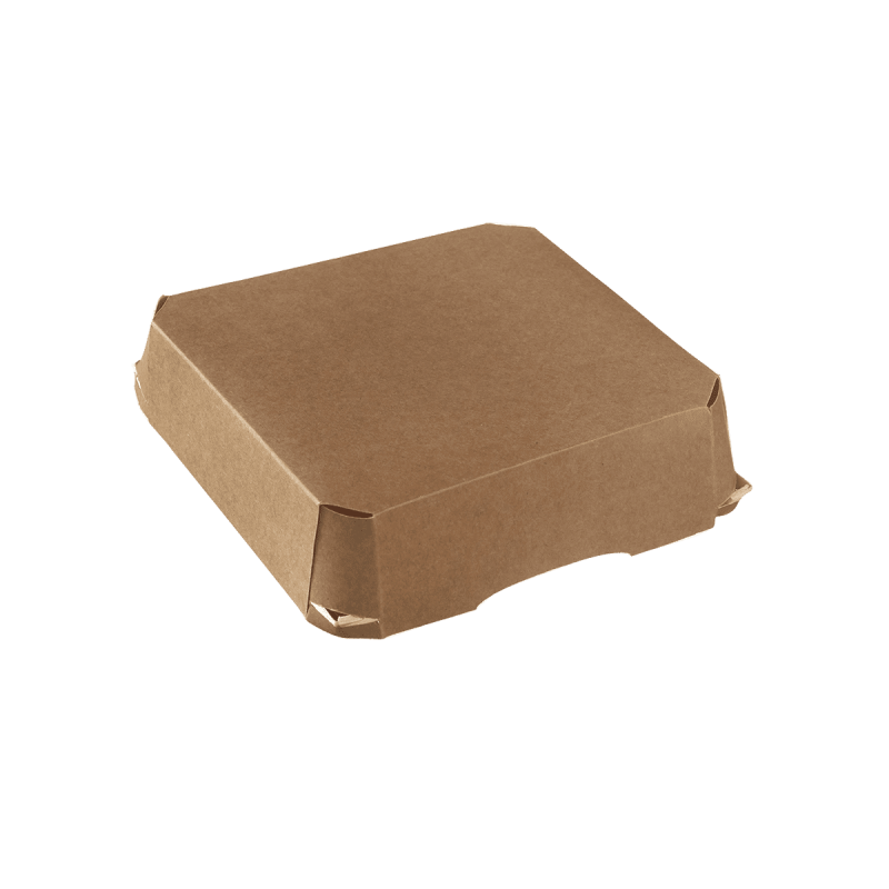 Couvercle carton pour assiettes Quartz 90x90 mm