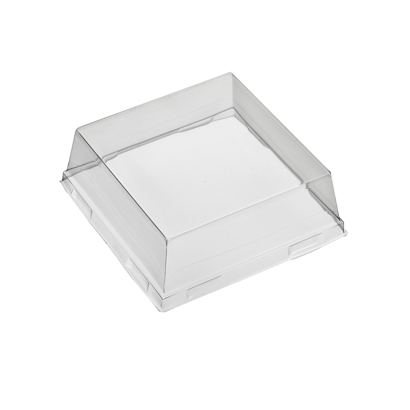 Couvercle Quartz RPET pour assiettes Quartz 90x90 mm