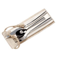 Etui à couverts lin 210x80 mm