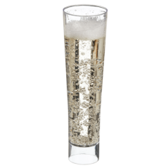 Flûte Odyssée transparente 140 ml