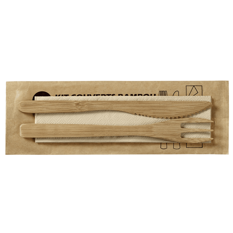 Kit couverts 3/1 bambou