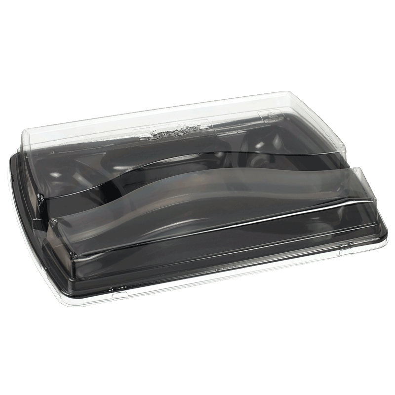 Plateau Basic 4 compartiments + couvercle