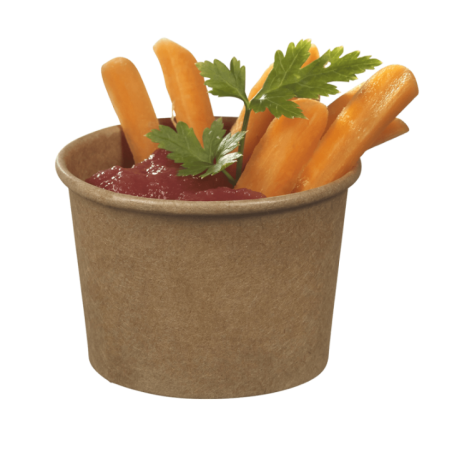 Pot à sauce carton avec lamination 60 ml